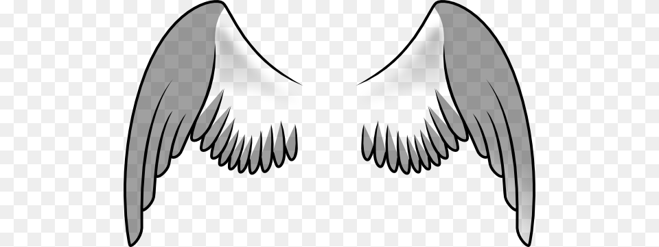 Wings Clip Art For Web, Stencil Free Png