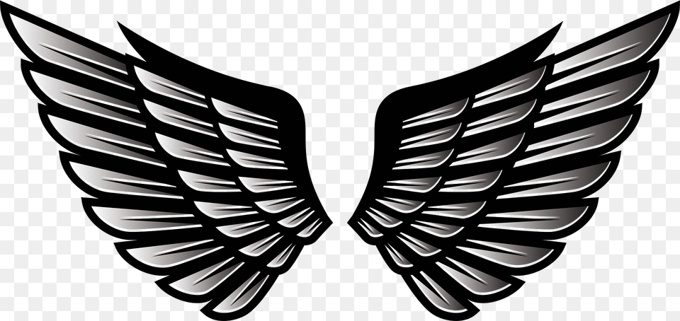 Wings Clipart, Emblem, Symbol, Logo Free Png