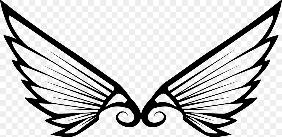 Wings Clipart, Emblem, Symbol Free Png