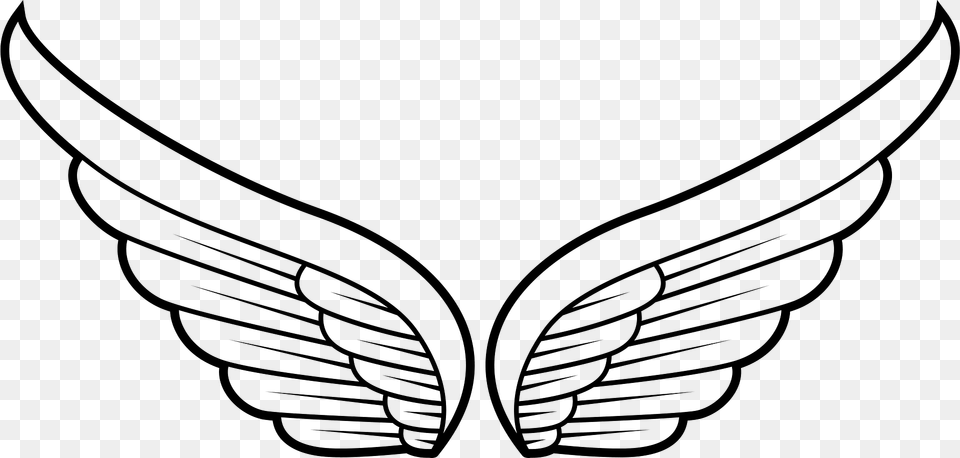 Wings Clipart, Emblem, Symbol, Bow, Weapon Png Image