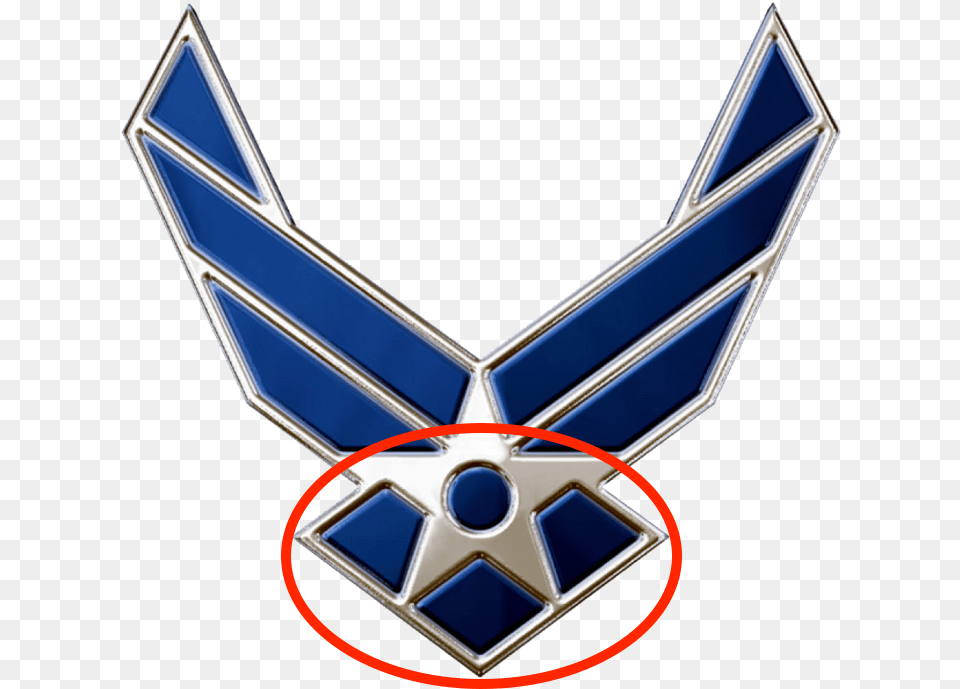Wings Clipart Airforce Us Air Force, Emblem, Symbol, Badge, Logo Free Png Download
