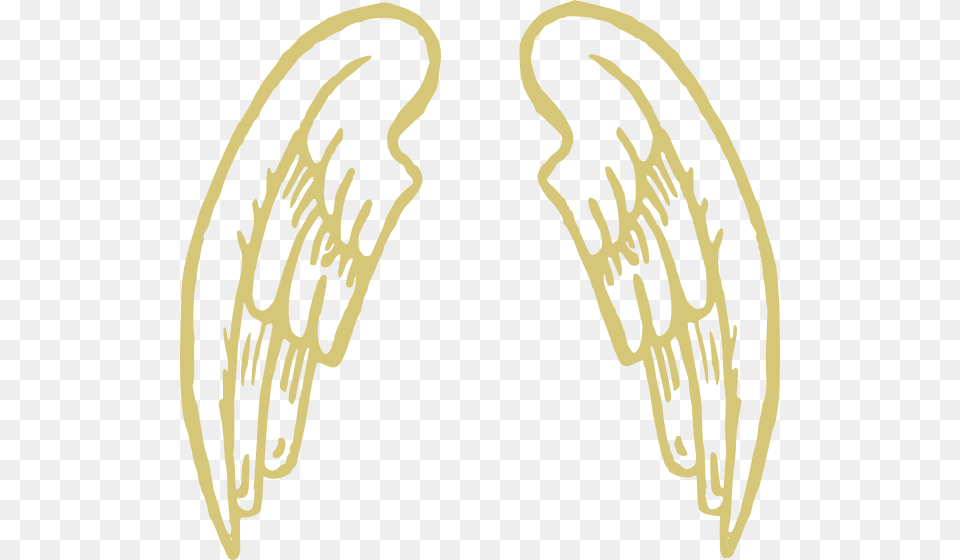 Wings Clipart Golden Cartoon Wings Png