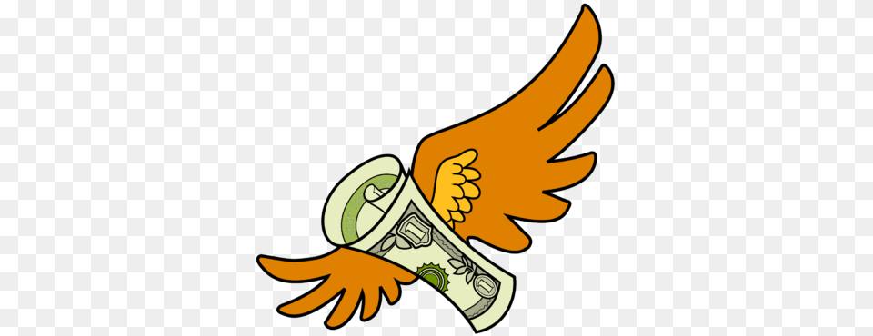 Wings Clipart Money, Animal, Fish, Sea Life, Shark Png