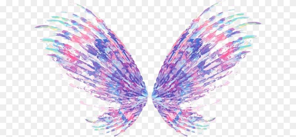 Wings Fairy Fairywings Faerie Colorful Freetoedit Sirenix Wings, Purple, Accessories, Pattern, Person Png