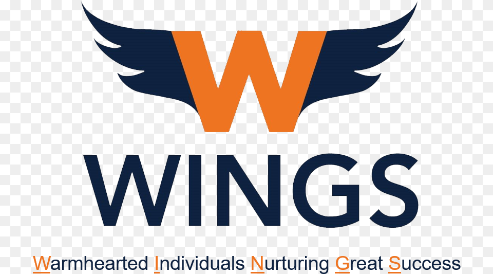 Wings Logo Graphic Design, Animal, Fish, Sea Life, Shark Free Png Download