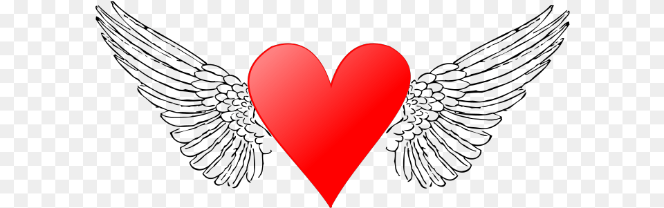Wings N Heart Ff Svg Clip Art For Girly Png