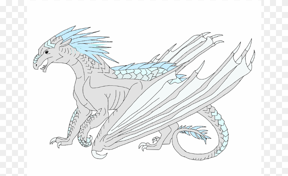 Wings Of Fire Fanon Wiki Sketch, Dragon, Art, Drawing, Baby Free Png Download