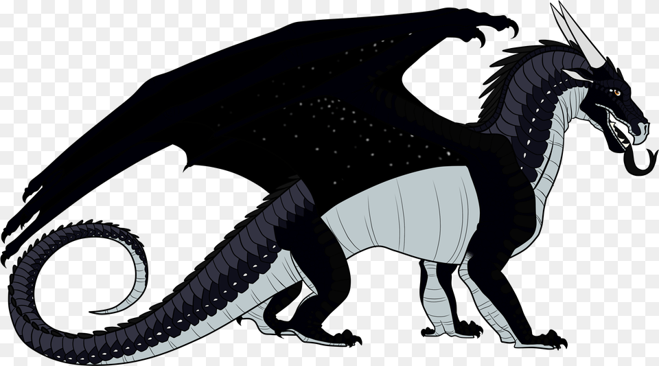 Wings Of Fire Nightwing Coloring Pages Wings Of Fire Nightwing, Animal, Dinosaur, Reptile Free Transparent Png