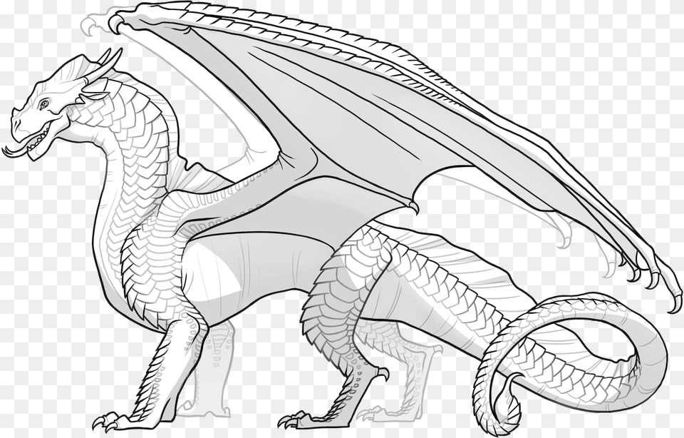 Wings Of Fire Rainwing Coloring Pages Wings Of Fire Coloring Pages, Dragon, Animal, Dinosaur, Reptile Free Transparent Png