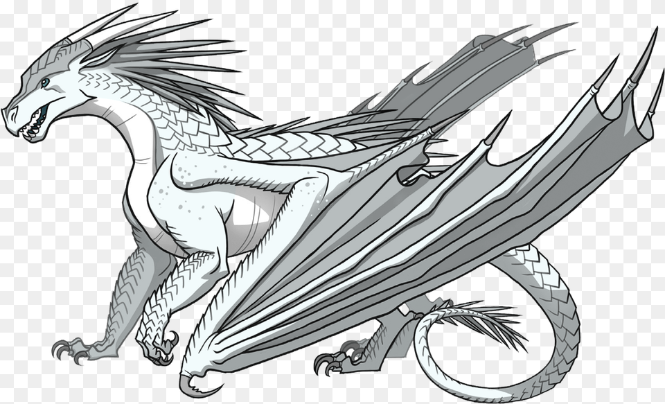 Wings Of Fire Wiki Winter Wings Of Fire Icewing, Dragon, Machine, Wheel, Adult Png