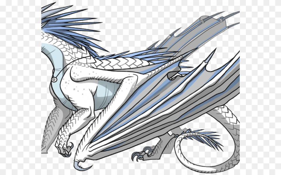Wings Of Fire Wof Icewing, Dragon, Machine, Wheel, Motorcycle Free Png
