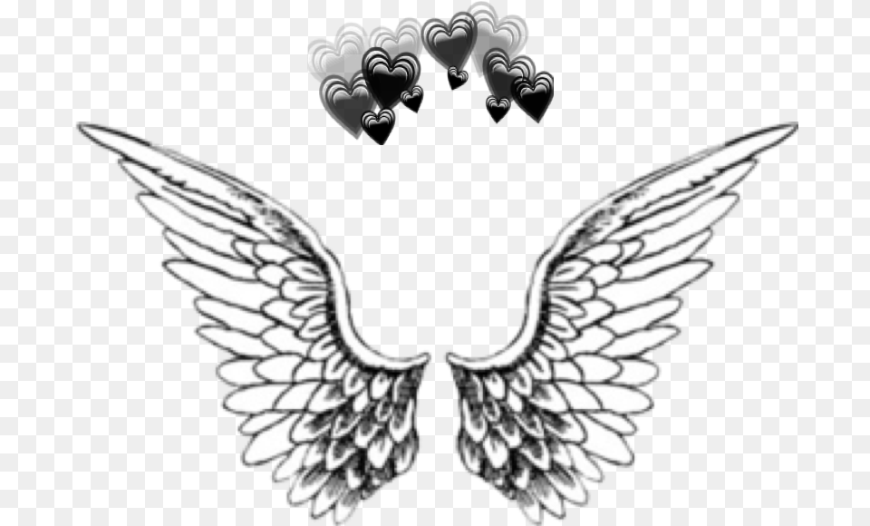 Wings Overlay, Emblem, Symbol, Animal, Bird Png