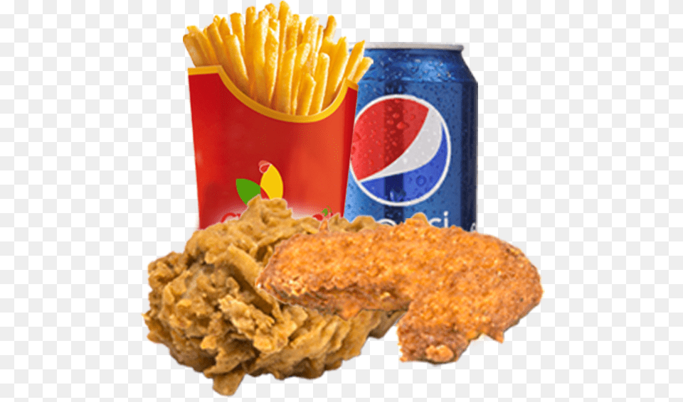 Wingscombo French Fries, Food, Fried Chicken, Can, Tin Free Png
