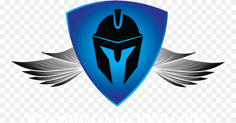 Wingshield Technologies Logo Digital Marketing Agency Emblem, Symbol, Animal, Fish, Sea Life Free Png Download