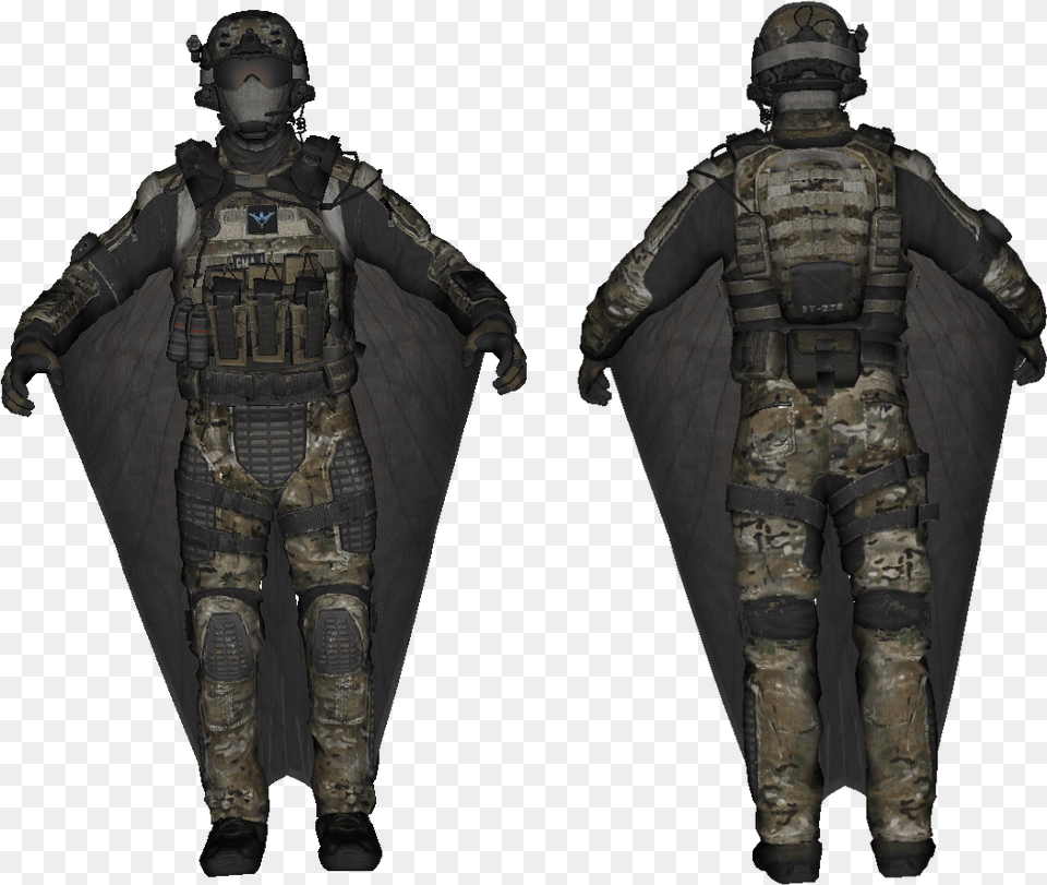 Wingsuit Call Of Duty, Adult, Armor, Person, Man Free Png Download