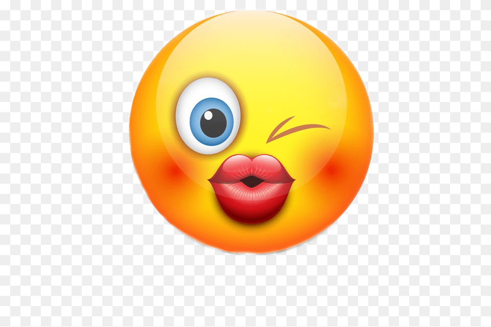 Wink Kiss Emoji Prietachula0312 Sticker By Janet Kiss And Wink Emoji, Disk, Photography Png