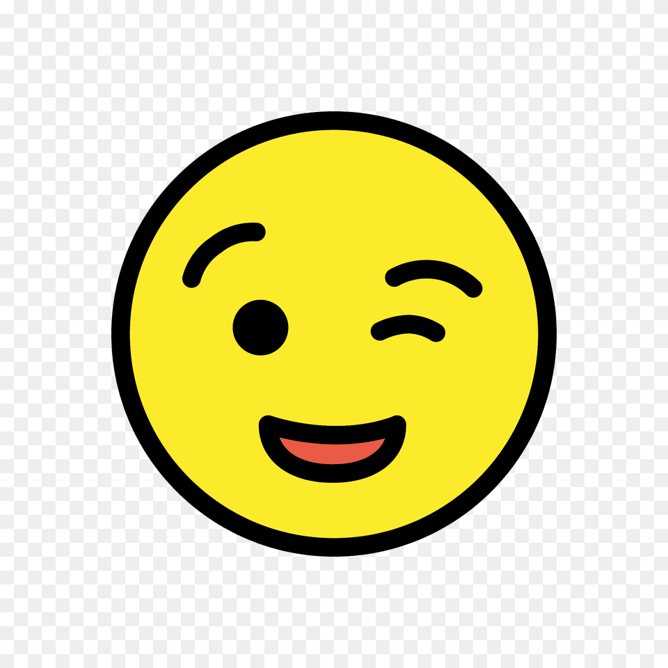 Winking Face Emoji Clipart, Head, Person Free Png Download
