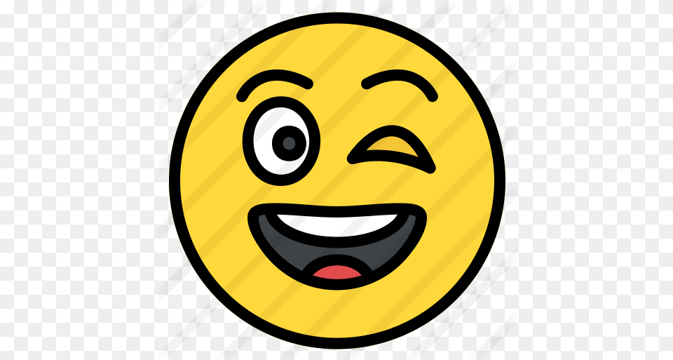 Winking Face Happy, Head, Person Png Image
