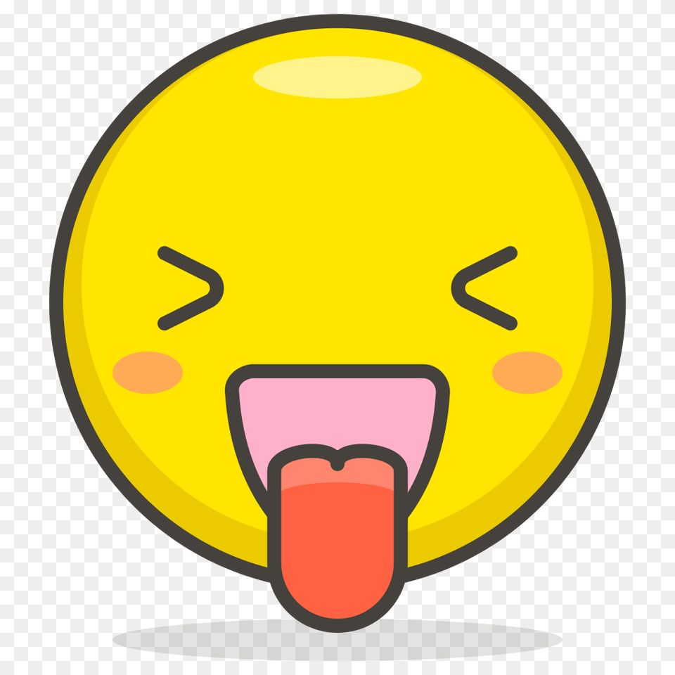 Winking Face With Tongue, Disk Free Png Download