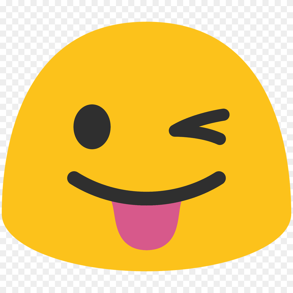 Winking Face With Tongue Emoji Clipart, Cap, Clothing, Hat, Swimwear Free Png