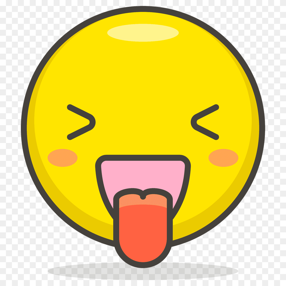 Winking Face With Tongue Emoji Clipart Free Transparent Png