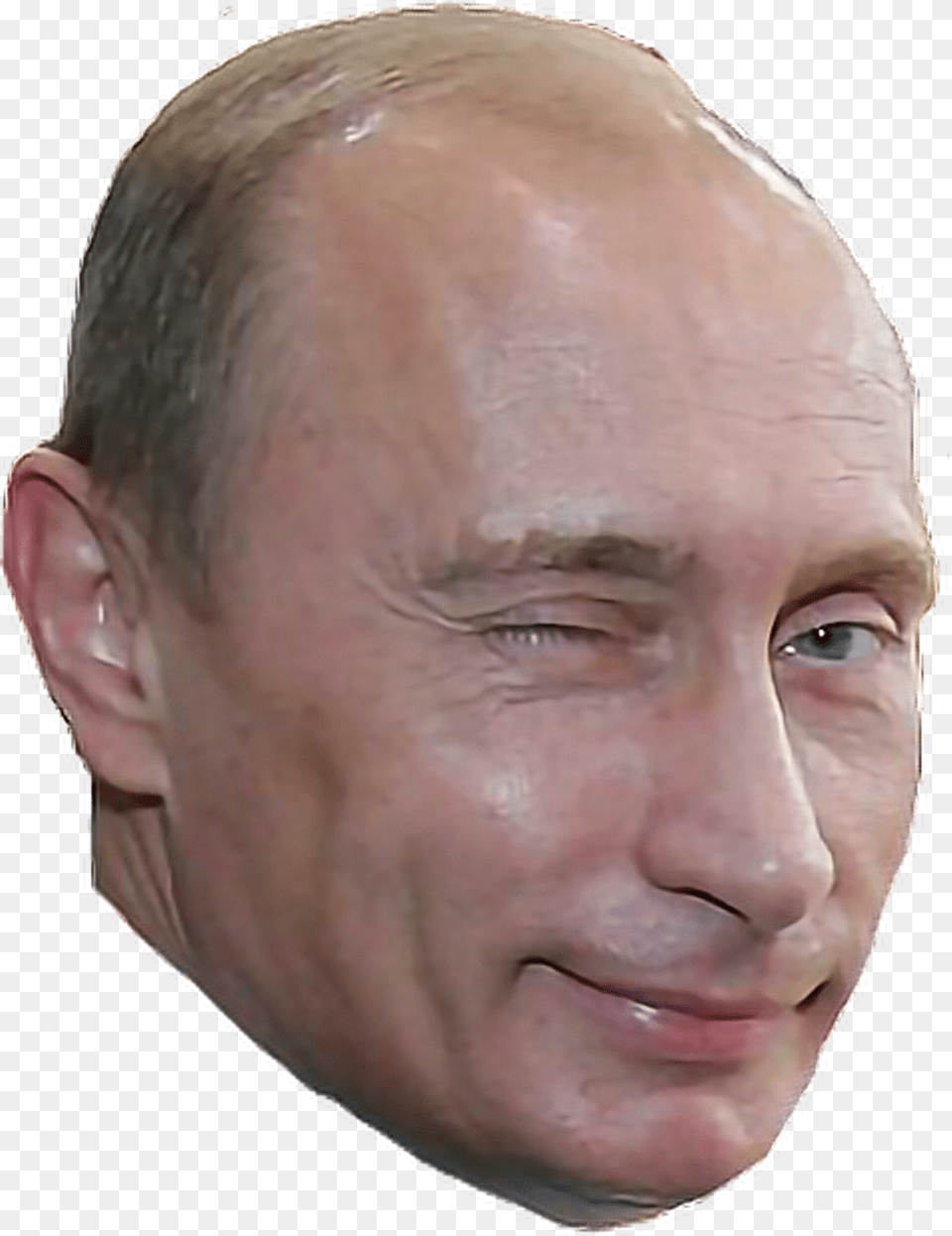 Winking Putin Clipart Download, Adult, Face, Head, Male Png Image