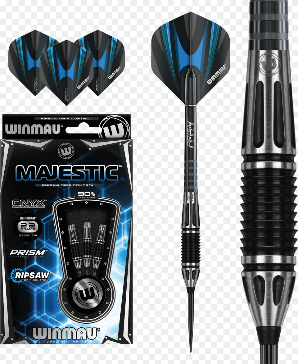 Winmau Majestic Darts, Gray Png