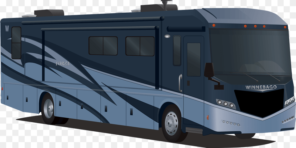 Winnebago Forza Clipart, Transportation, Van, Vehicle, Bus Png Image
