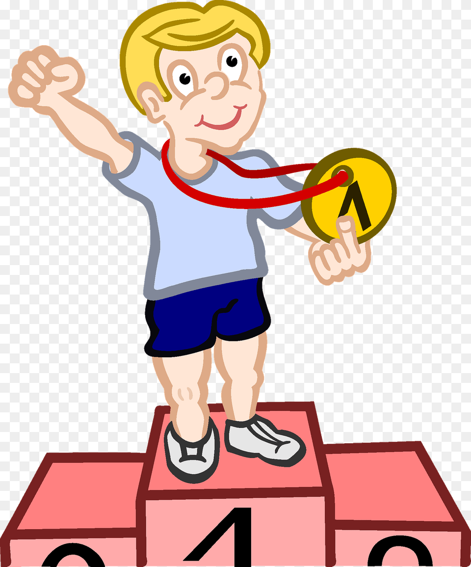 Winner Clipart, Boy, Child, Person, Male Free Png