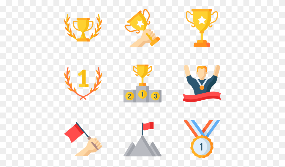 Winner Icon Packs, Trophy, Baby, Person Free Png Download