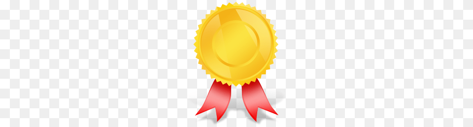 Winner Ribbon Transparent, Gold, Gold Medal, Trophy Free Png Download