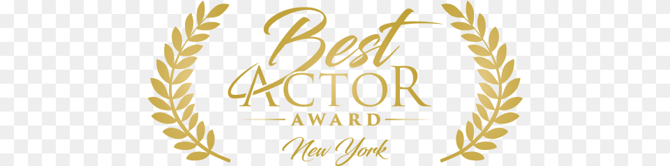 Winners Best Actor Award New York Film Festival Laurels, Text, Person Free Png Download