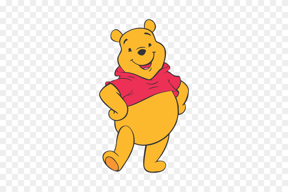 Winnie Pooh, Animal, Bear, Cartoon, Mammal Png Image