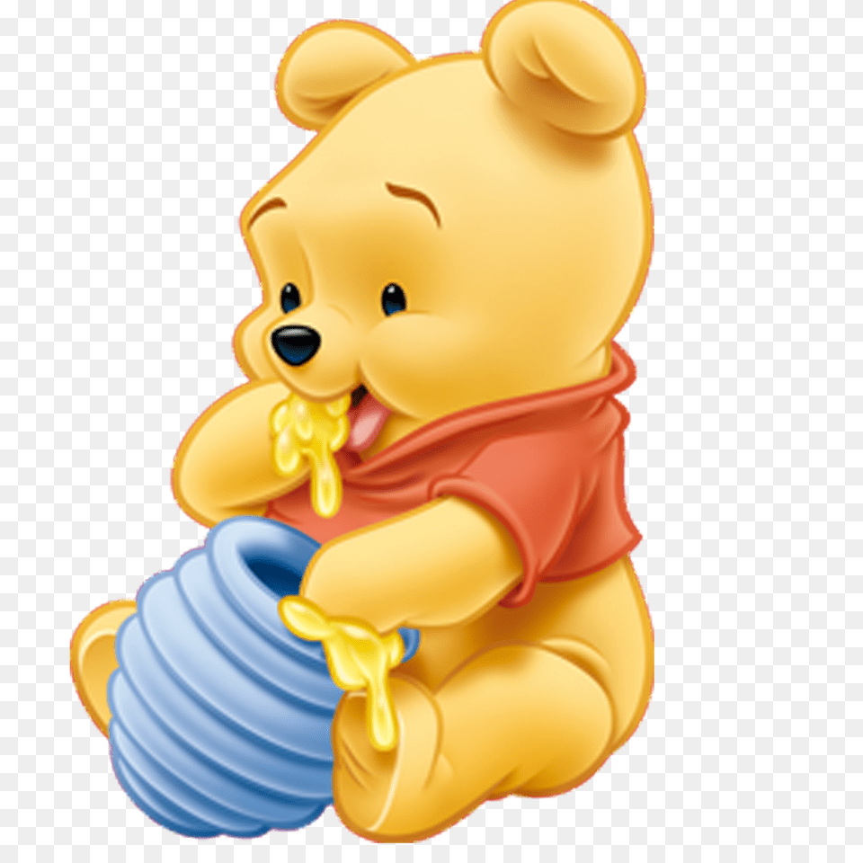 Winnie Pooh, Toy, Winter, Snowman, Snow Png Image