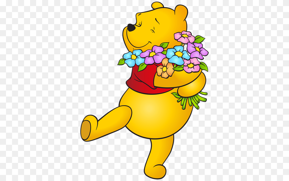 Winnie Pooh, Cartoon, Nature, Outdoors, Snow Png Image