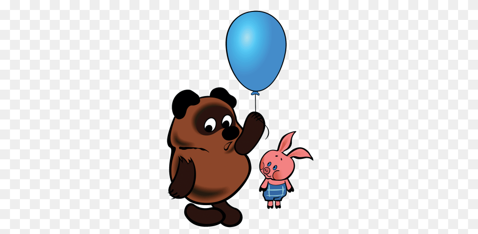 Winnie Pooh, Balloon, Face, Head, Person Free Png