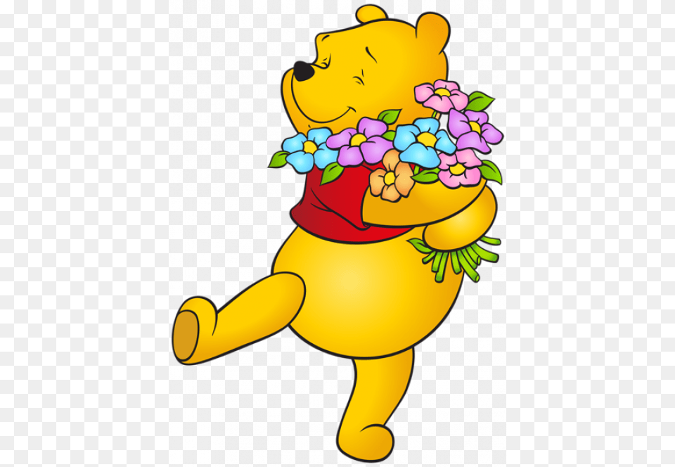 Winnie Pooh Hd Image Transparent Background Winnie The Pooh Clipart, Cartoon, Nature, Outdoors, Snow Free Png