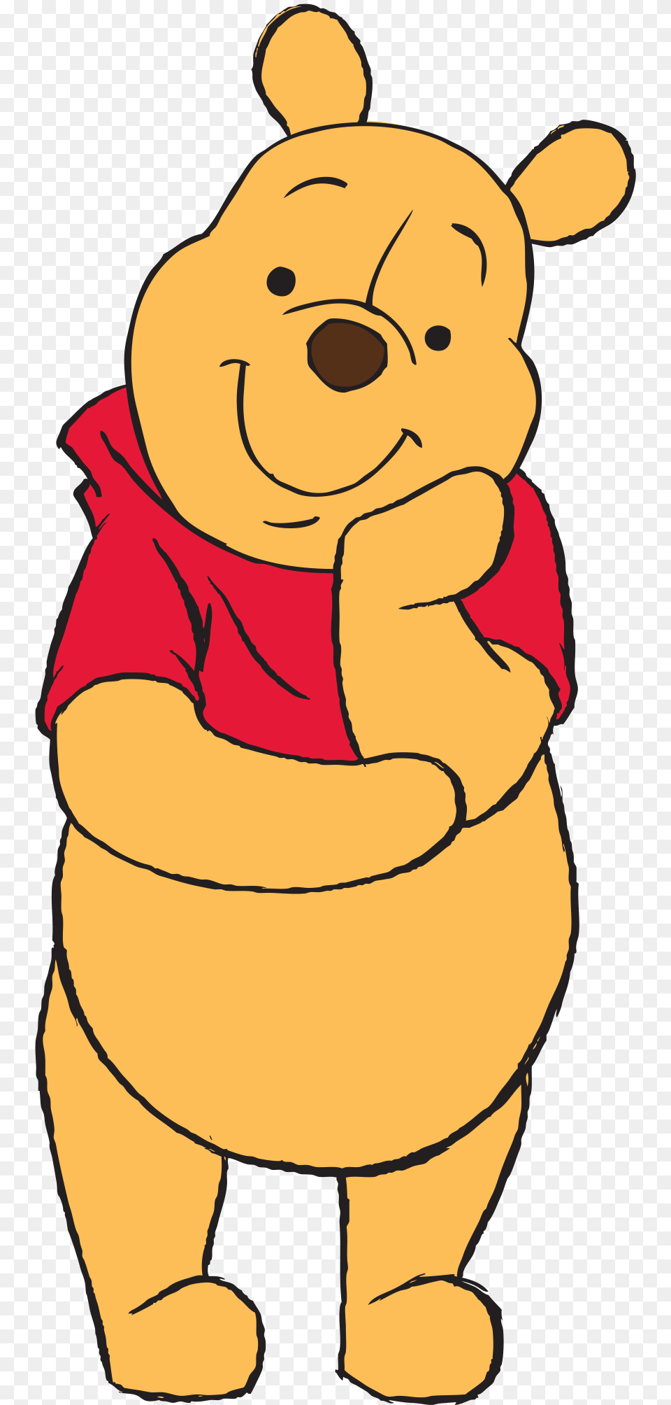 Winnie Pooh Image Winnie The Pooh, Baby, Person, Cartoon, Bathroom Free Transparent Png