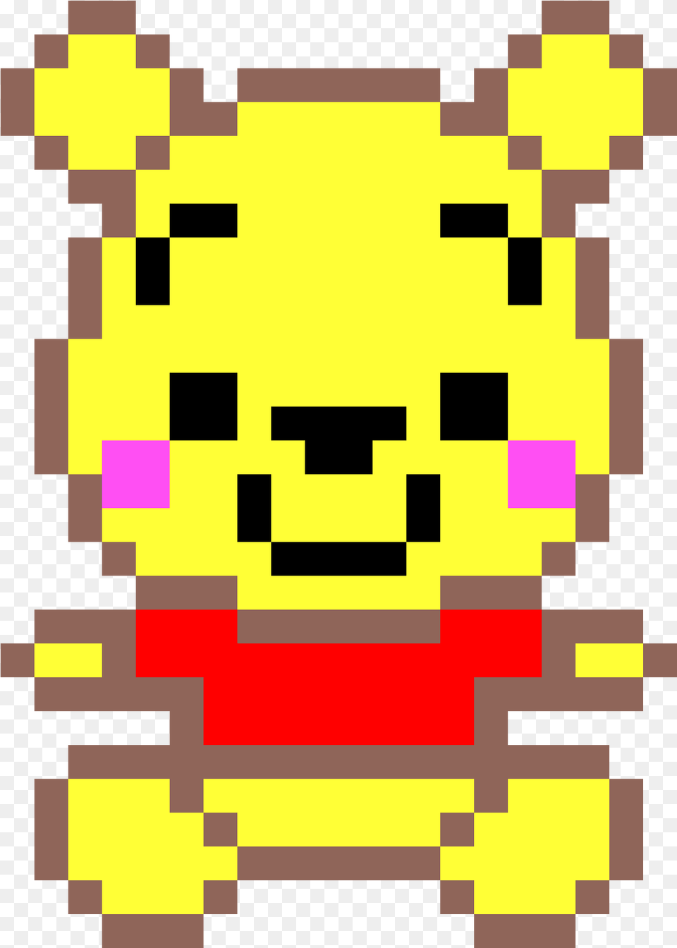 Winnie Pooh Pixel Art, First Aid Png Image