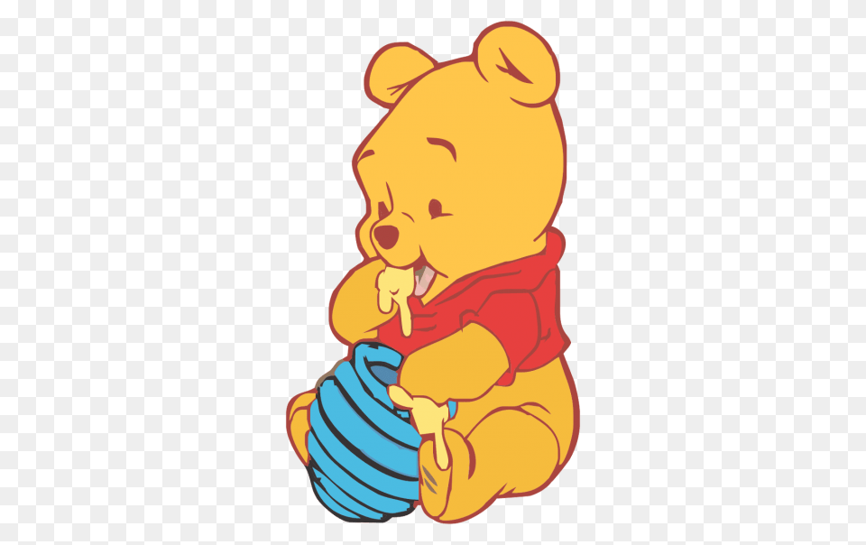 Winnie The Pooh, Animal, Bear, Mammal, Wildlife Png