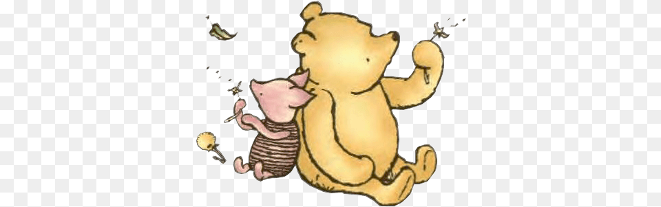 Winnie The Pooh Amp Friends Clip Art Classic Pooh And Piglet, Animal, Fish, Sea Life, Shark Free Png Download