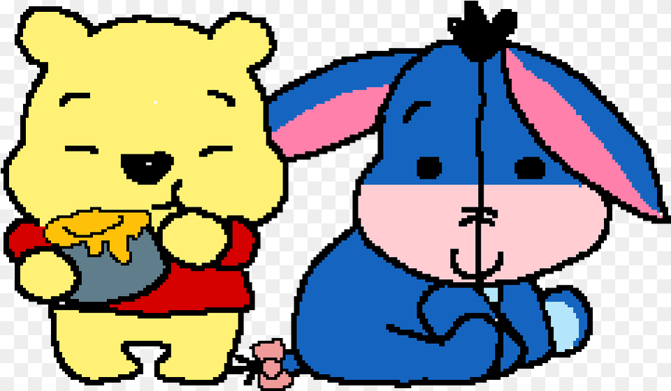 Winnie The Pooh And Eeyore Winnie The Pooh, Baby, Person, Face, Head Free Png