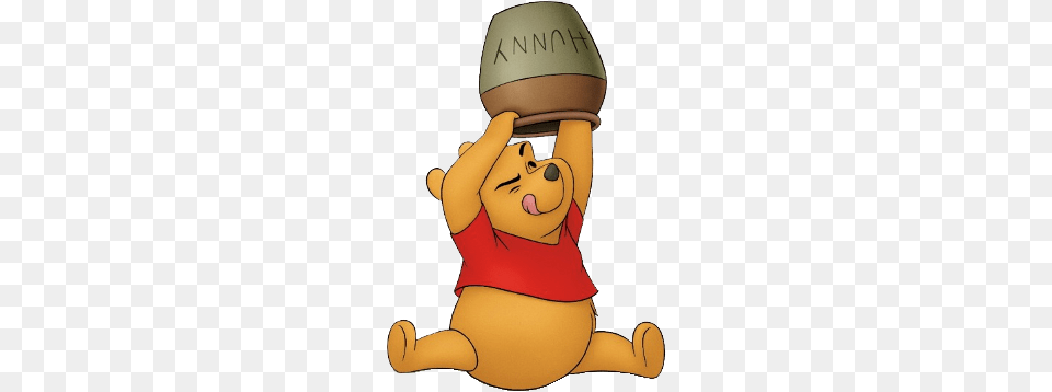 Winnie The Pooh And Honey Pot Pooh Bear, Baby, Person, Cartoon Free Transparent Png