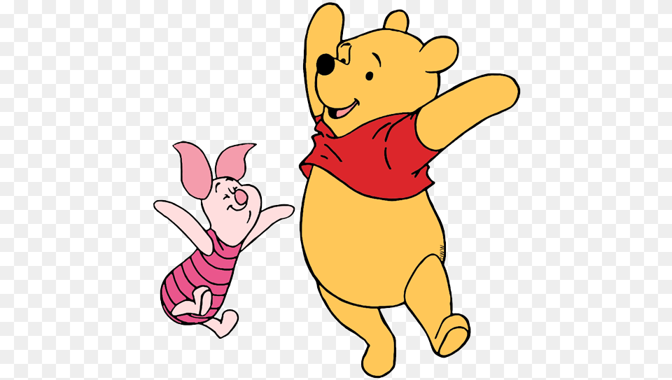 Winnie The Pooh And Piglet Clip Art Disney Clip Art Galore, Animal, Bear, Cartoon, Mammal Free Transparent Png