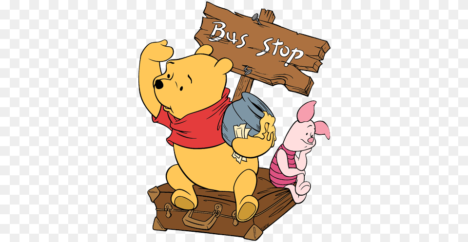 Winnie The Pooh And Piglet Clip Art Disney Clip Art Galore, Animal, Bear, Mammal, Wildlife Png Image
