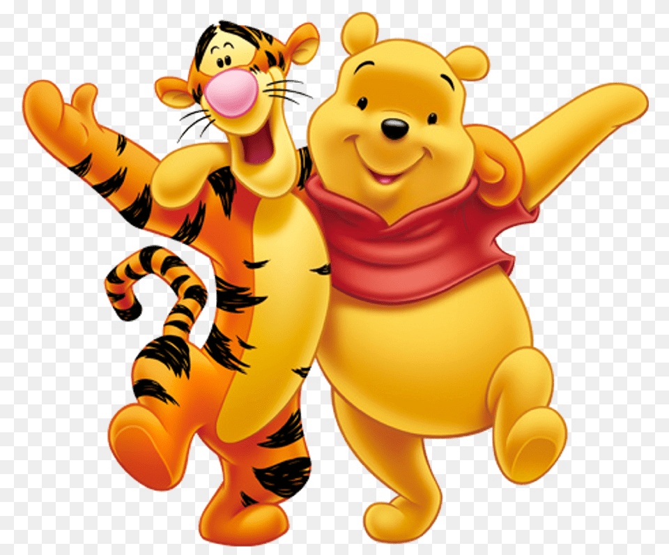 Winnie The Pooh And Tigger Free Png