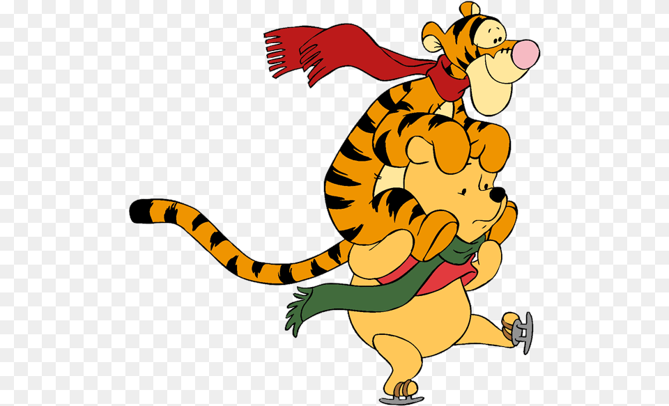 Winnie The Pooh And Tigger Clip Art Disney Clip Art, Baby, Person, Cartoon Png Image