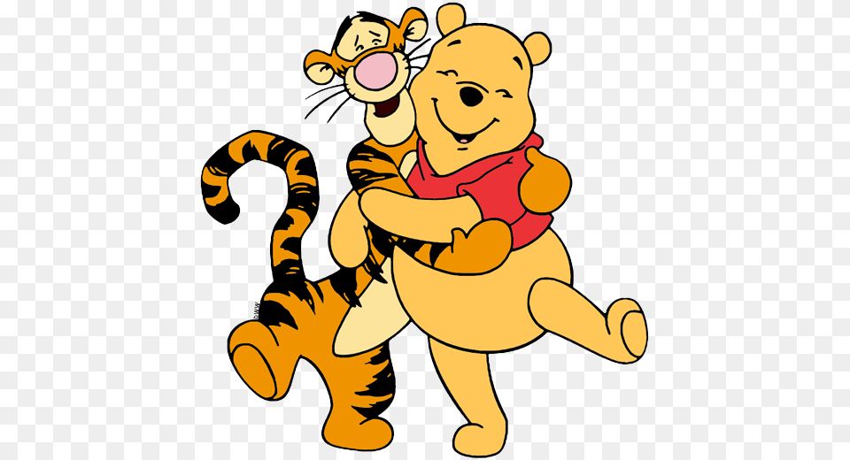 Winnie The Pooh And Tigger Clip Art Disney Clip Art Galore, Animal, Bear, Mammal, Wildlife Free Transparent Png
