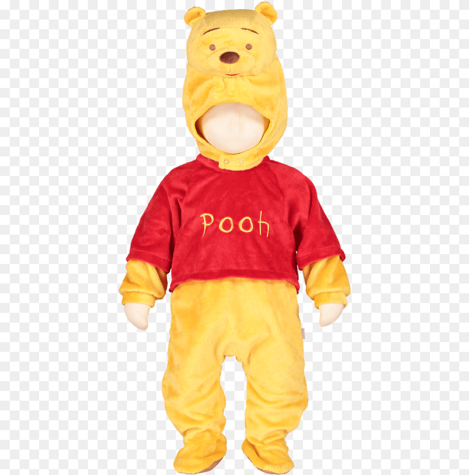Winnie The Pooh Baby Costume With Moulded Hood Winnie The Pooh Fancy Dress, Plush, Toy, Clothing, Hoodie Free Transparent Png