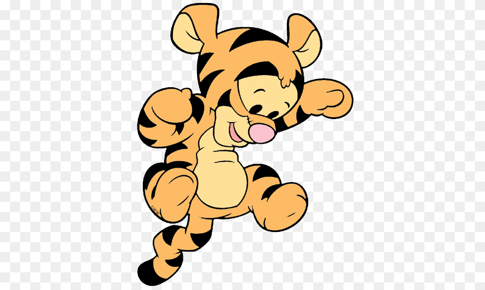 Winnie The Pooh Baby Tigger Lil Princesses, Person, Cartoon, Plush, Toy Free Png Download